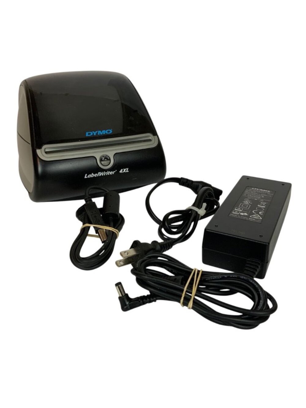 DYMO LabelWriter 4XL Thermal Shipping Label Printer With Power Adapter & Cables